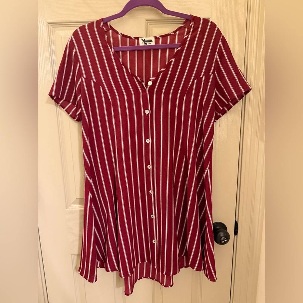 ShowMeYourMuMu Striped Dress